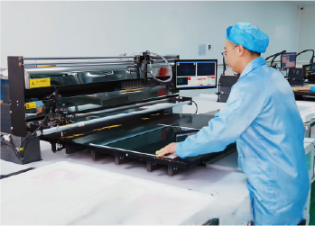 Mother Glass Cutting
