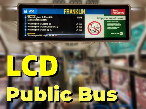 Knowledge - LCD Displays Revolutionize Public Bus Route Information