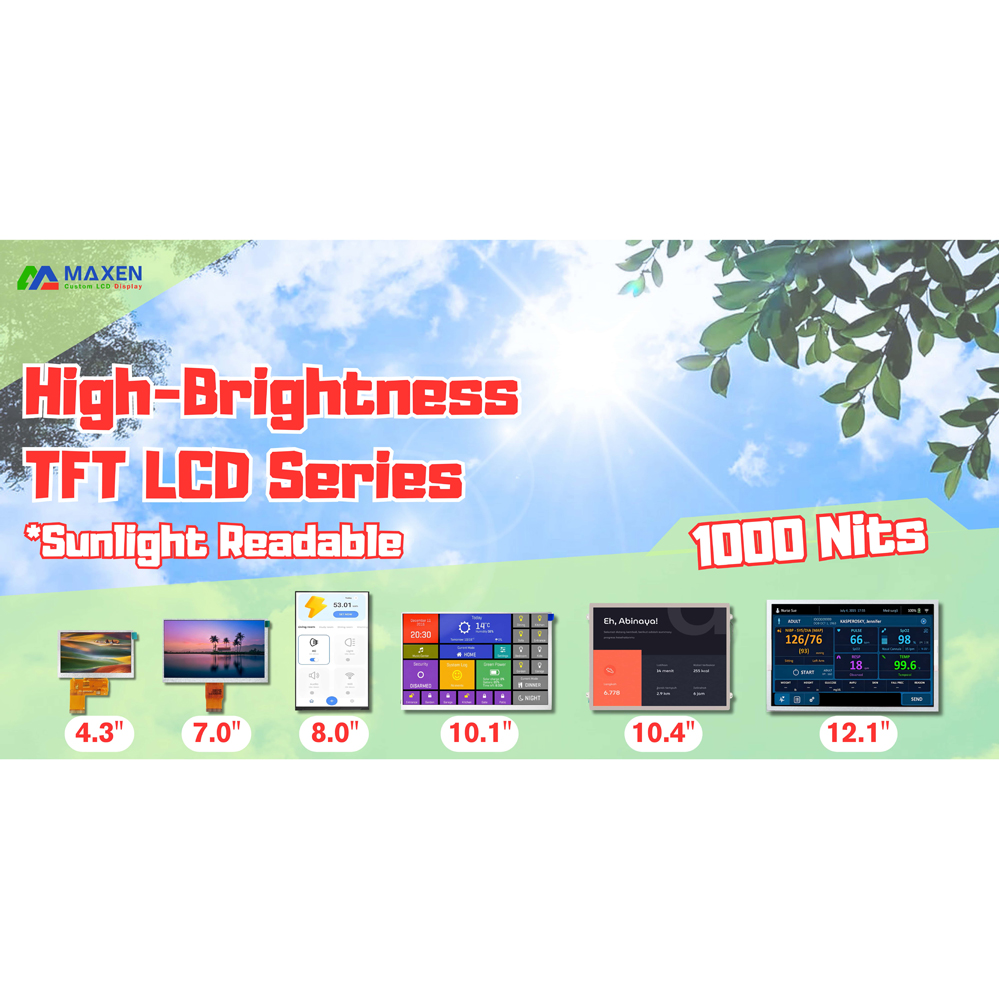 High Brightness LCD Display