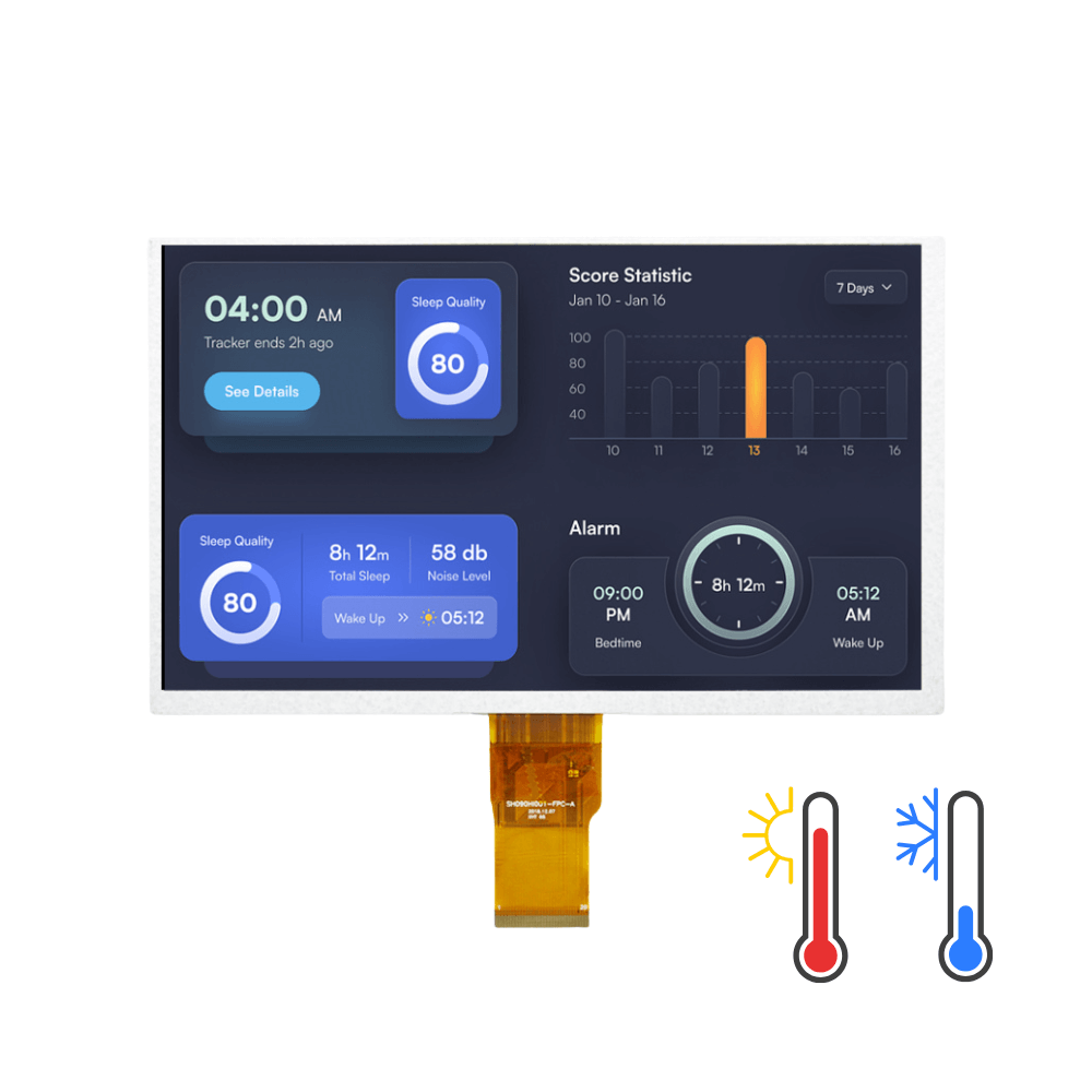 Wide Temperature TFT