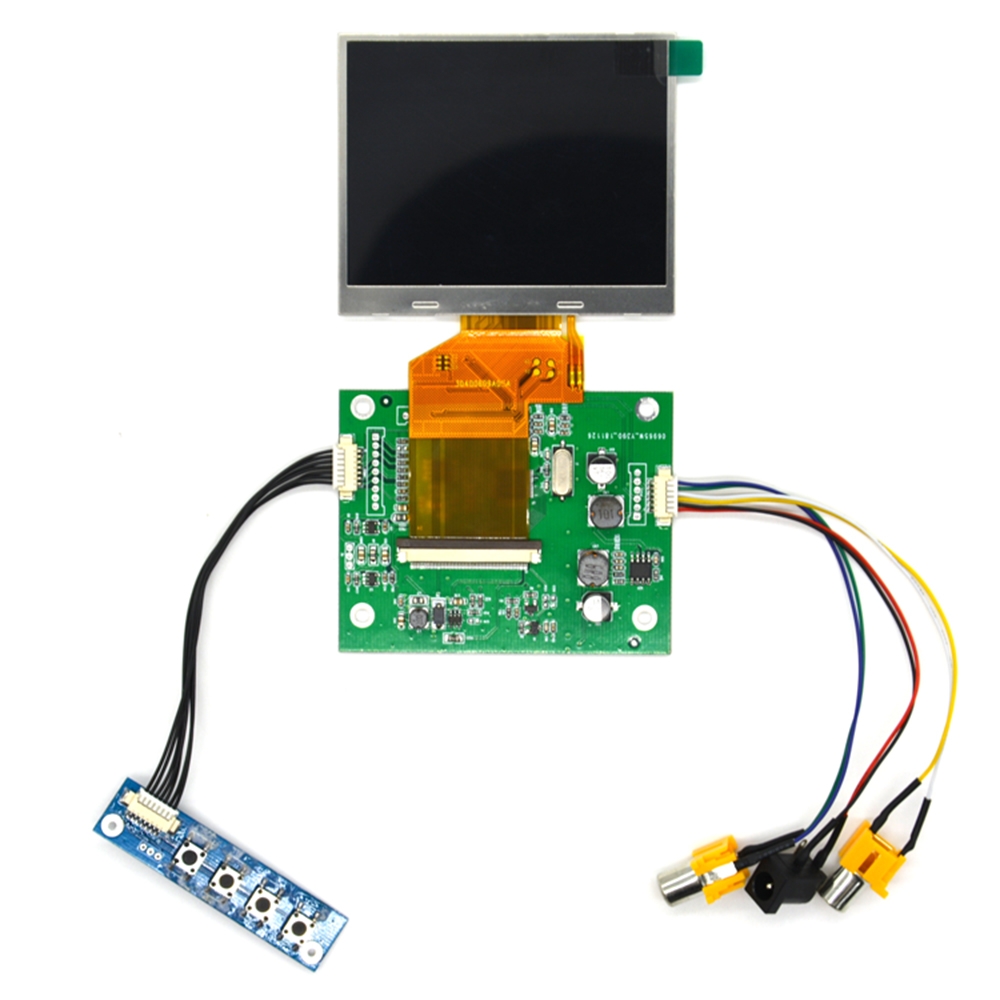 3,5-Zoll-TFT-LCD mit Video-AV-Treiberplatine
