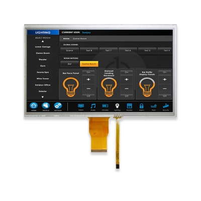10,1-Zoll-LCD-Bildschirm mit Resistive-Touchpanel