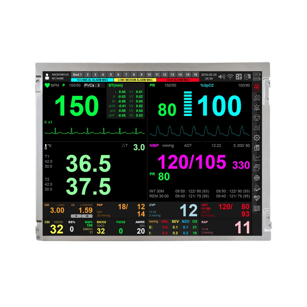 Wide Temperature 12.1 inch TFT LCD Module