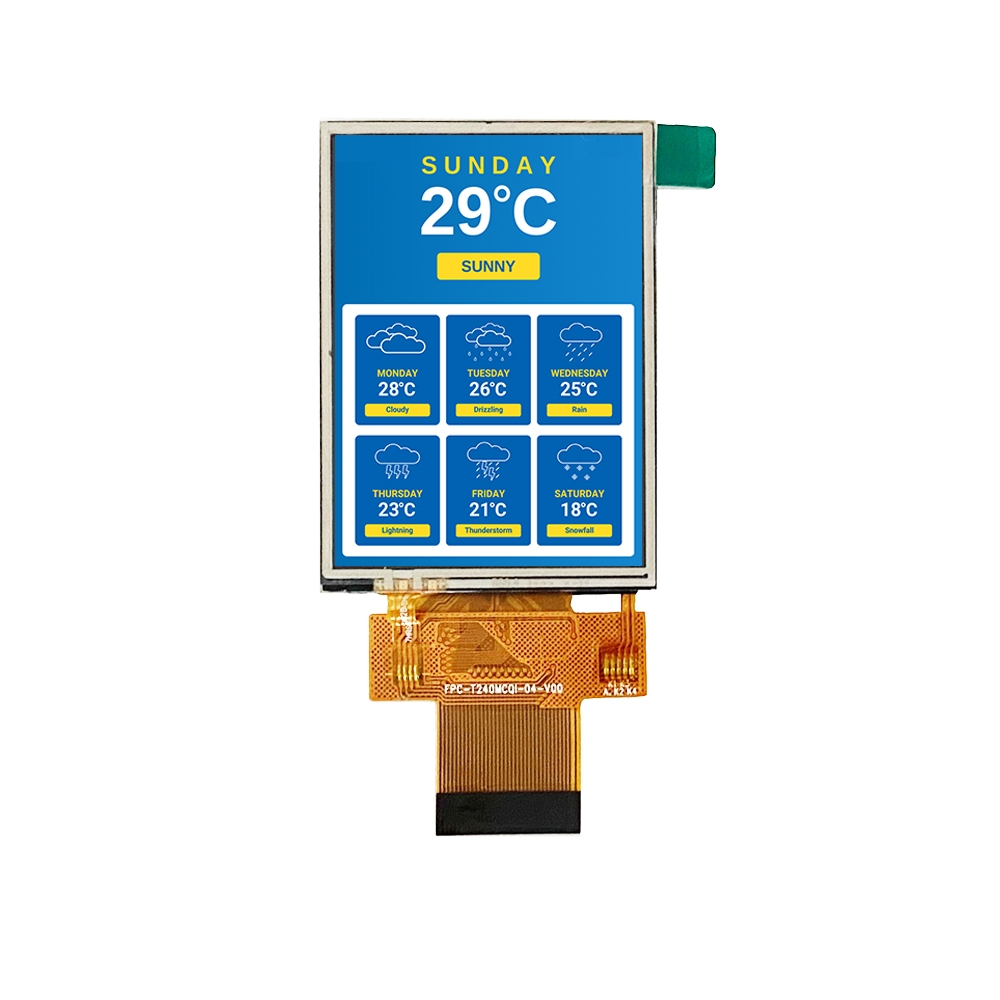 2.4 inch TFT LCD with Resistive Touch Screen