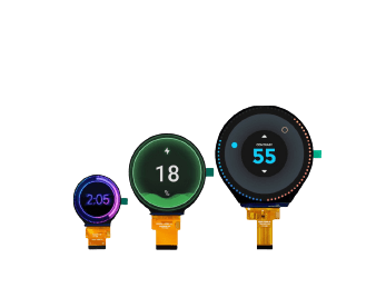 Round Type TFT Display Feature Image