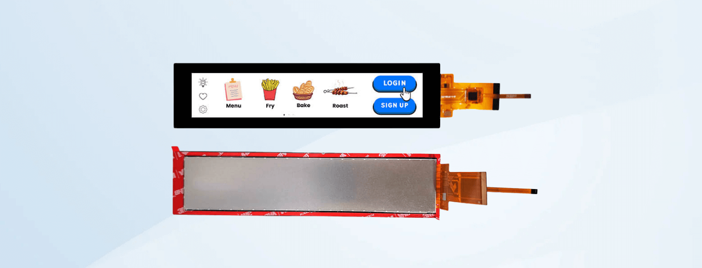 6.9 inch Bar-type TFT LCD Display - banner