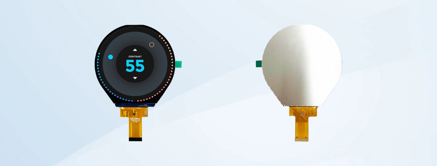 3.4 inch 800x800 ips round tft lcd display - banner