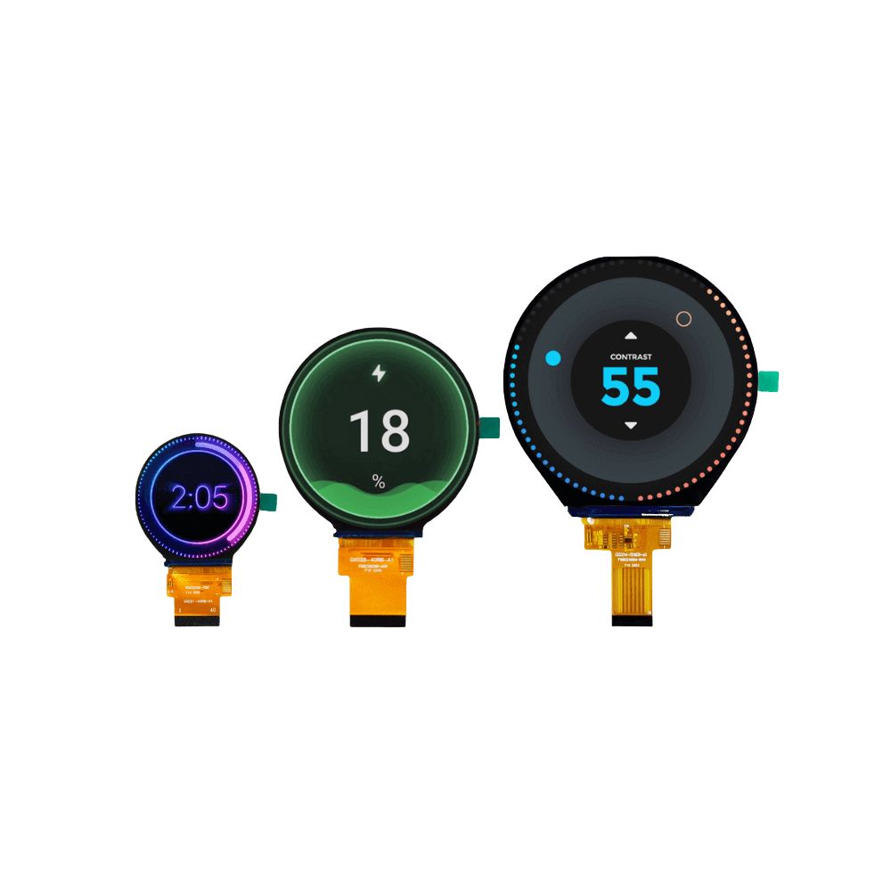 Round Type TFT Display