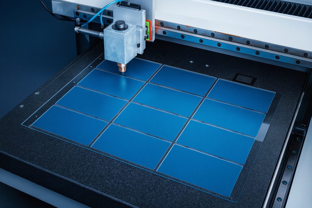 sensor galss cutting