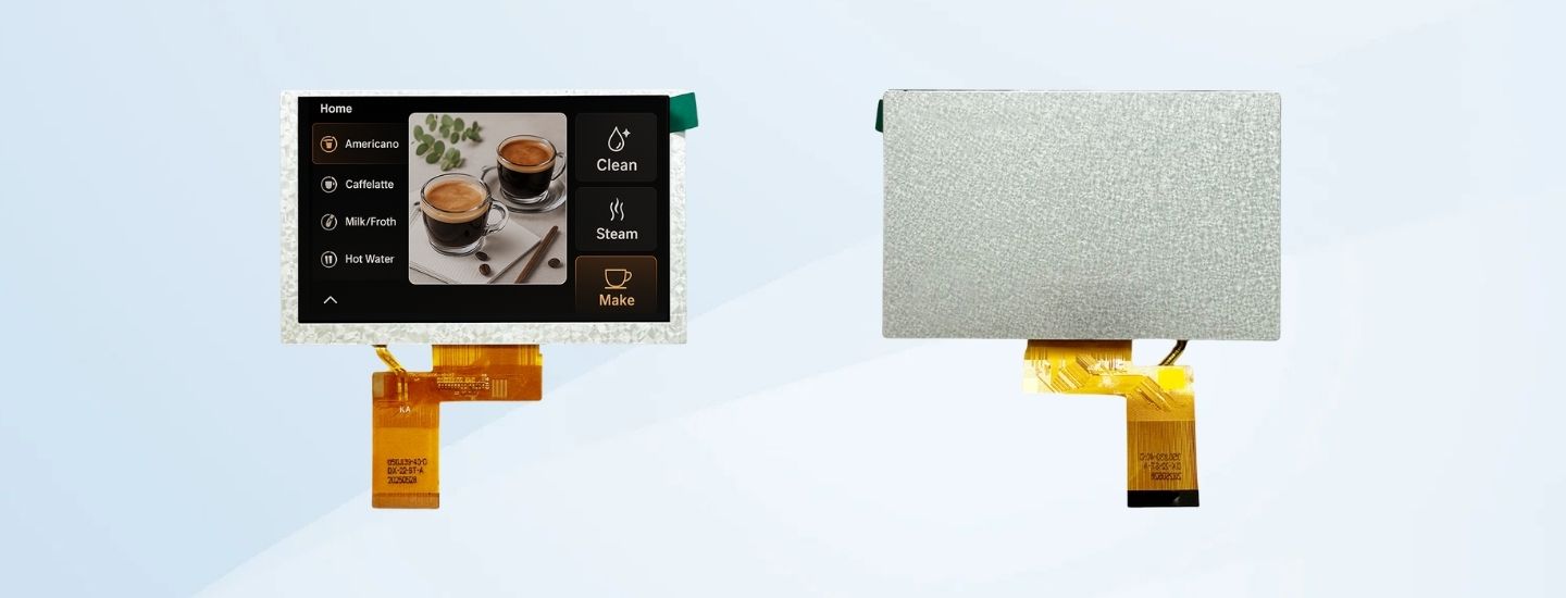 5 inch tft lcd screen 800x480 ips display