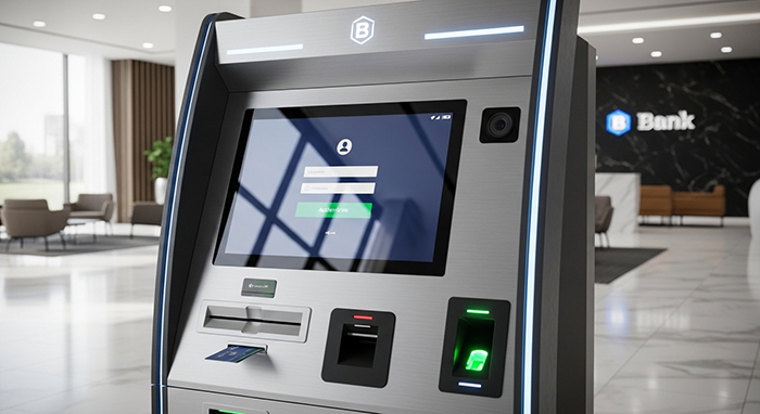 LCD screen using in Finance self-service authentication machine