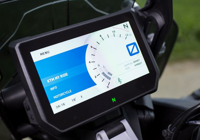 Two-Wheeler Dashboard Display