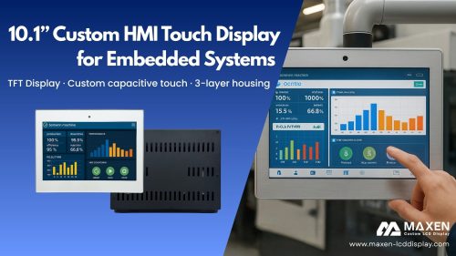 10.1″ Custom HMI Touch Display for Embedded Systems Featured Image