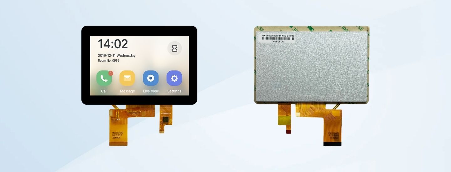 5 inch 800x480 ips lcd touch screen display