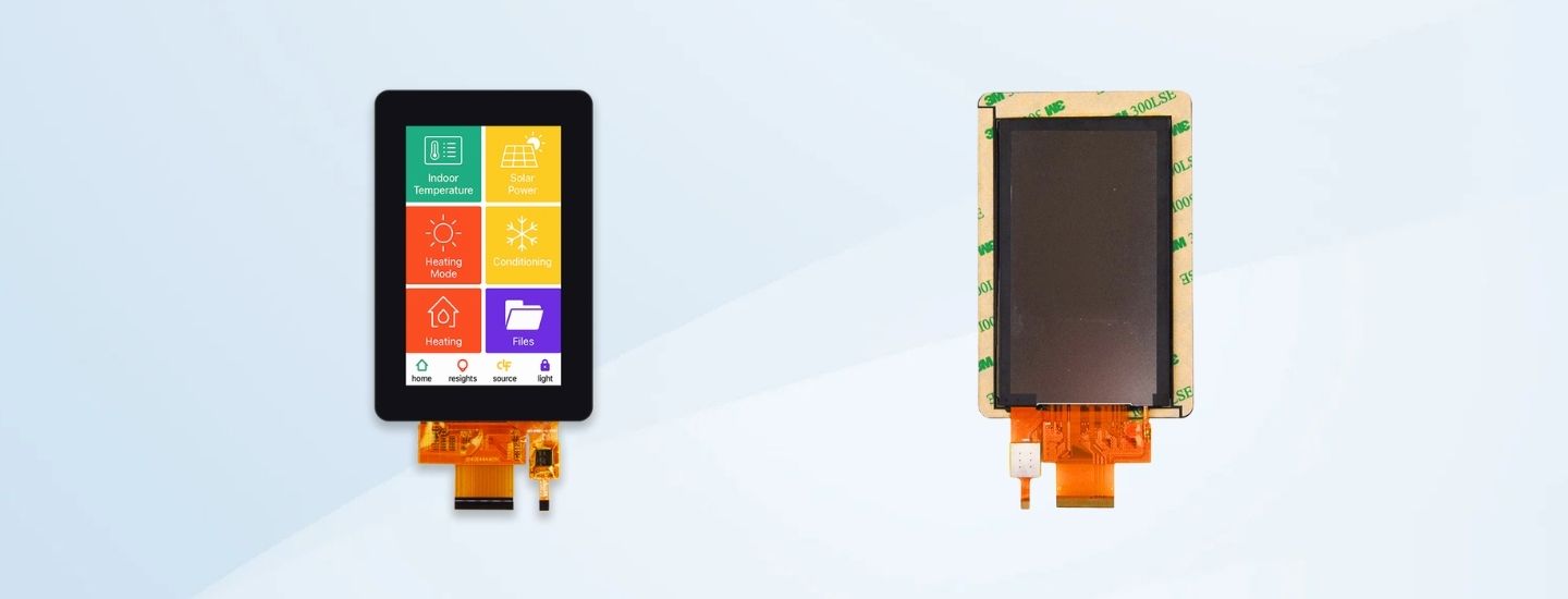 4.3 inch 480x800 lcd touch screen