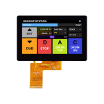 4.3 inch LCD Display with OCA-Bonded Custom Cover Glass Featured Image