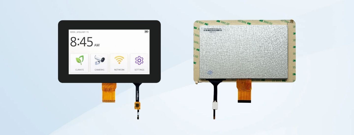 7 inch 1024x600 ips touch screen lcd