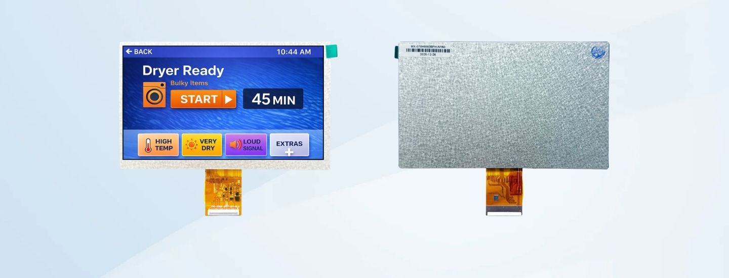 7 inch 1024x600 mipi tft lcd display