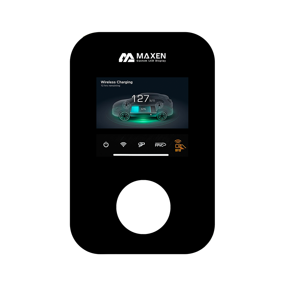 EV-charging high brightness touch lcd