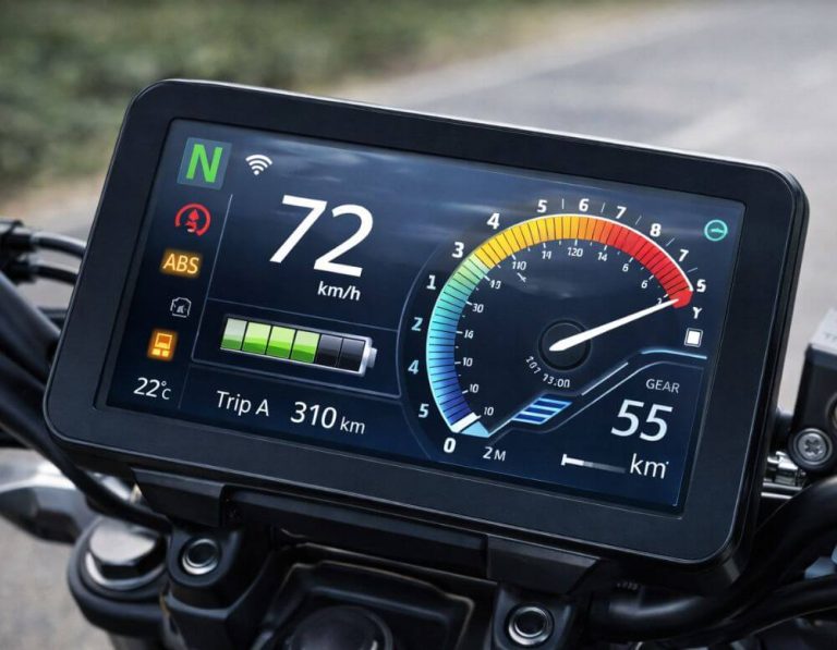 Two Wheeler Cluster Display LCD Featured Image