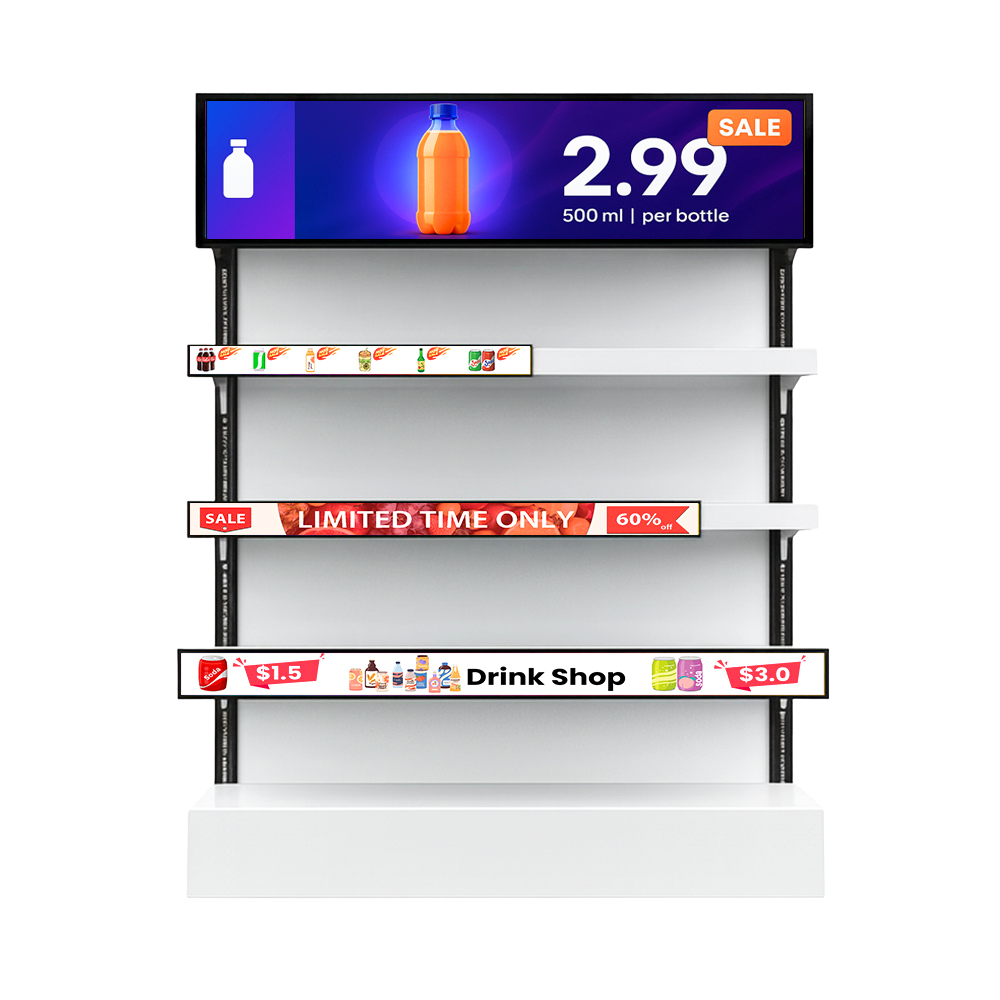 Shelf Stretched Display, Stretched Monitors
