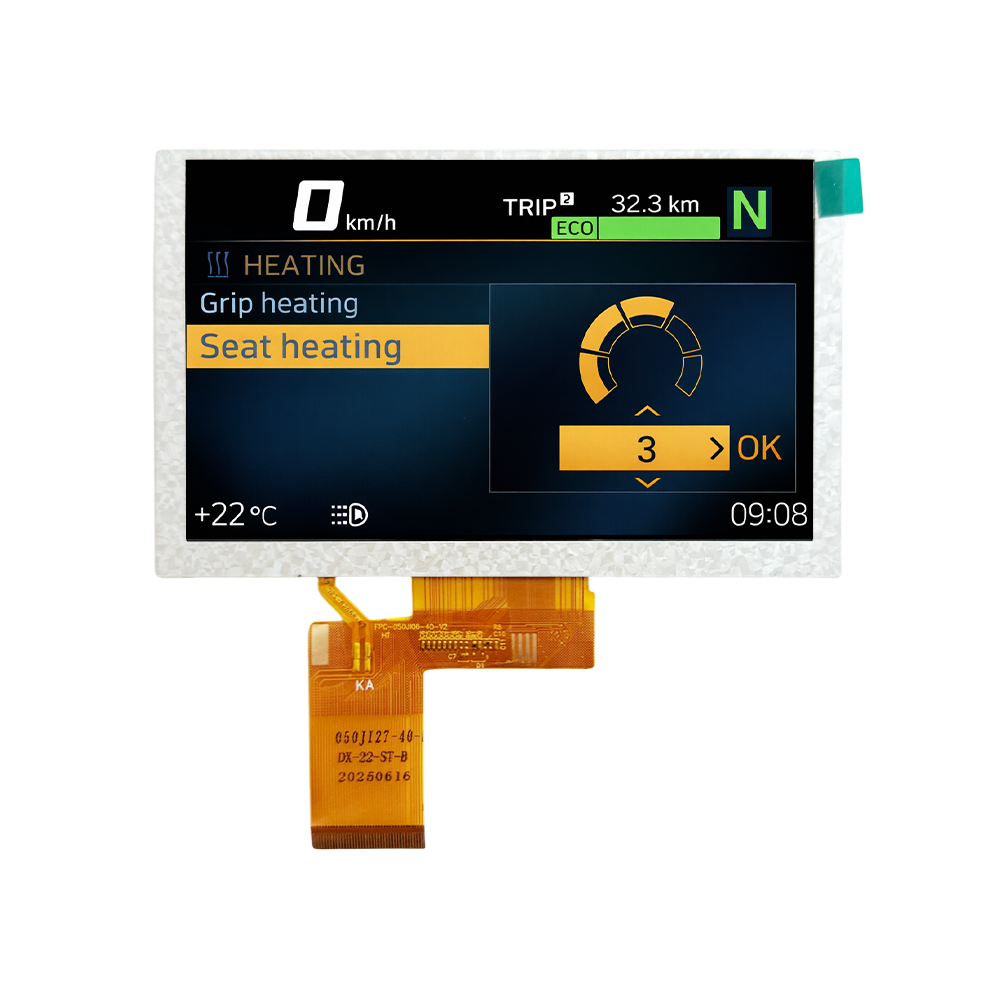 4.3 inch Instrument Cluster Display