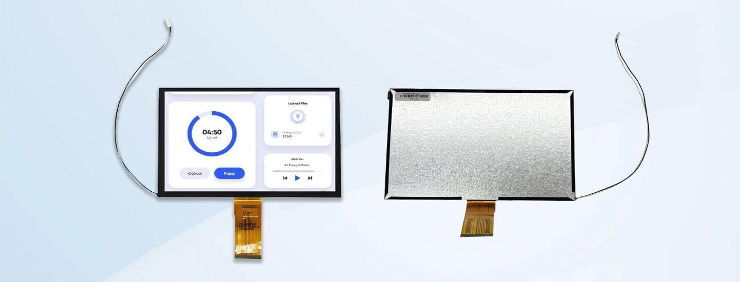 9 inch 1024x600 IPS LVDS TFT LCD MX-090HL60BFM-N09