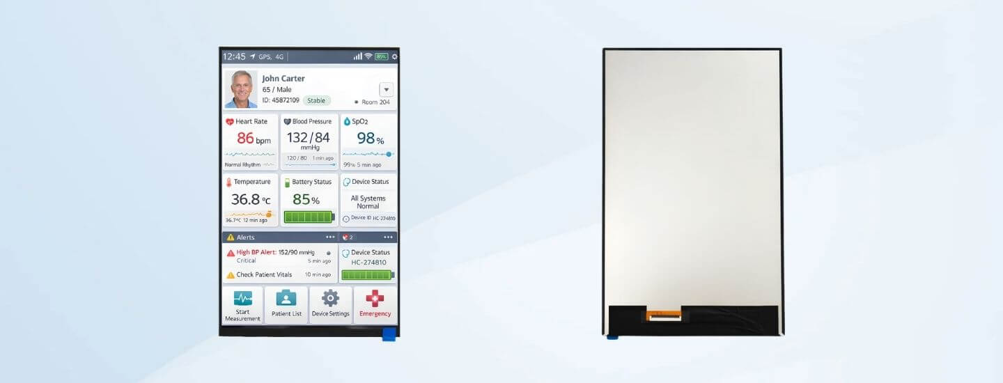 10.1 inch TFT LCD 1200x1920 High Resolution MIPI Screen