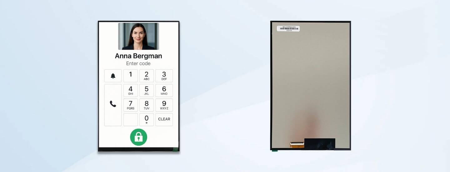 10.1 inch LCD screen 800x1280 Portrait MIPI Interface