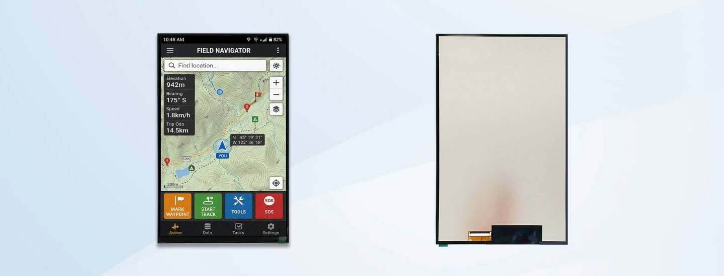 10.1 inch TFT Display 800x1280 High Brightness MIPI