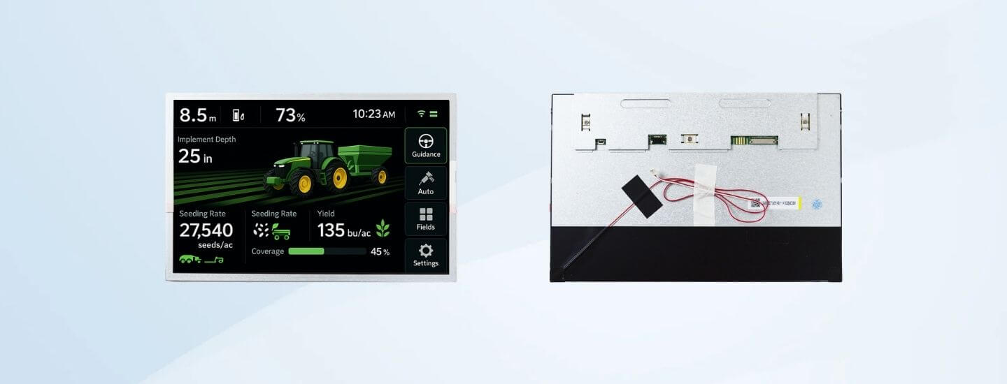 12.1 LCD Display 1280x800 1000 Nits LVDS IPS Panel