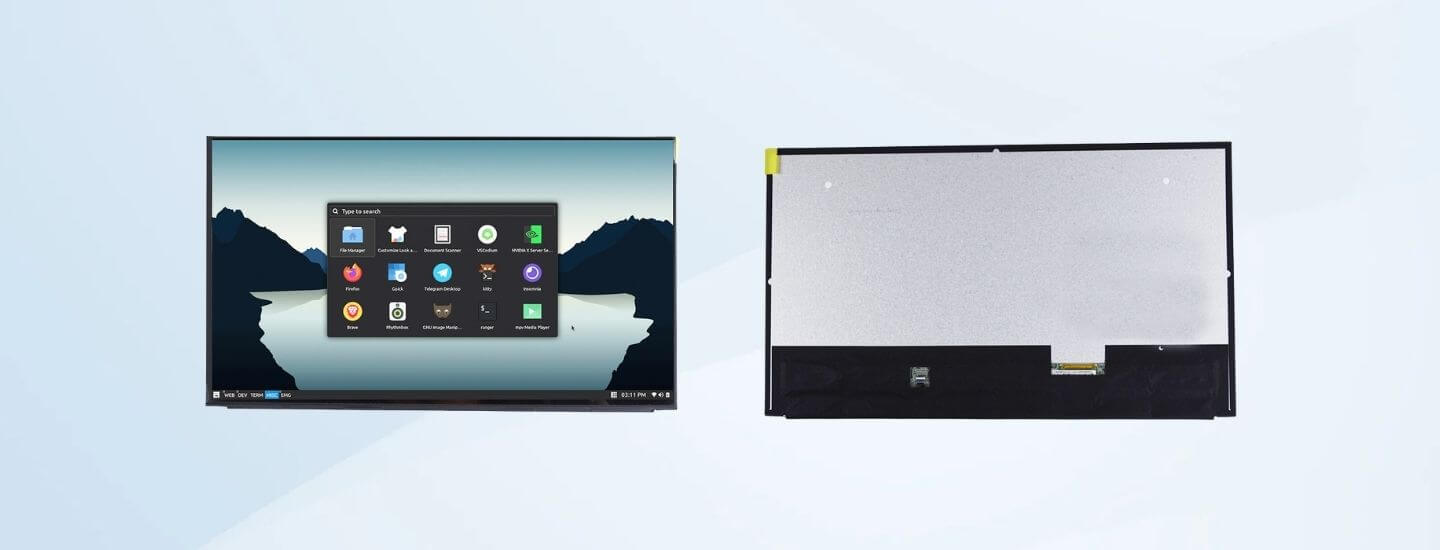 15.6 inch LCD Screen 1920x1200 40-Pin LVDS TFT IPS