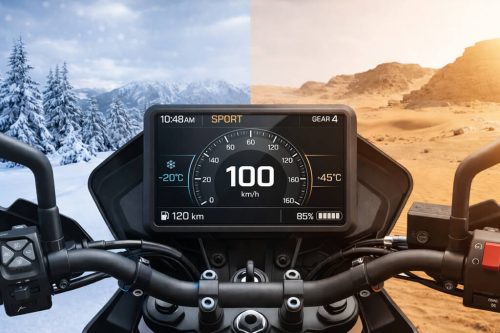 Wide-Temperature TFT LCD Modules for Two-Wheeler Instrument Clusters: From -30°C to +85°C Featured Image