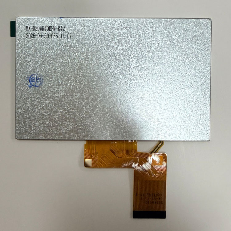 RGB TTL Display item MX-050WR40BFH-N61 back view