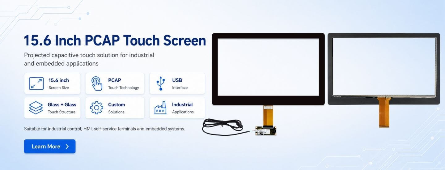 15.6 inch capacitive touch screen panel