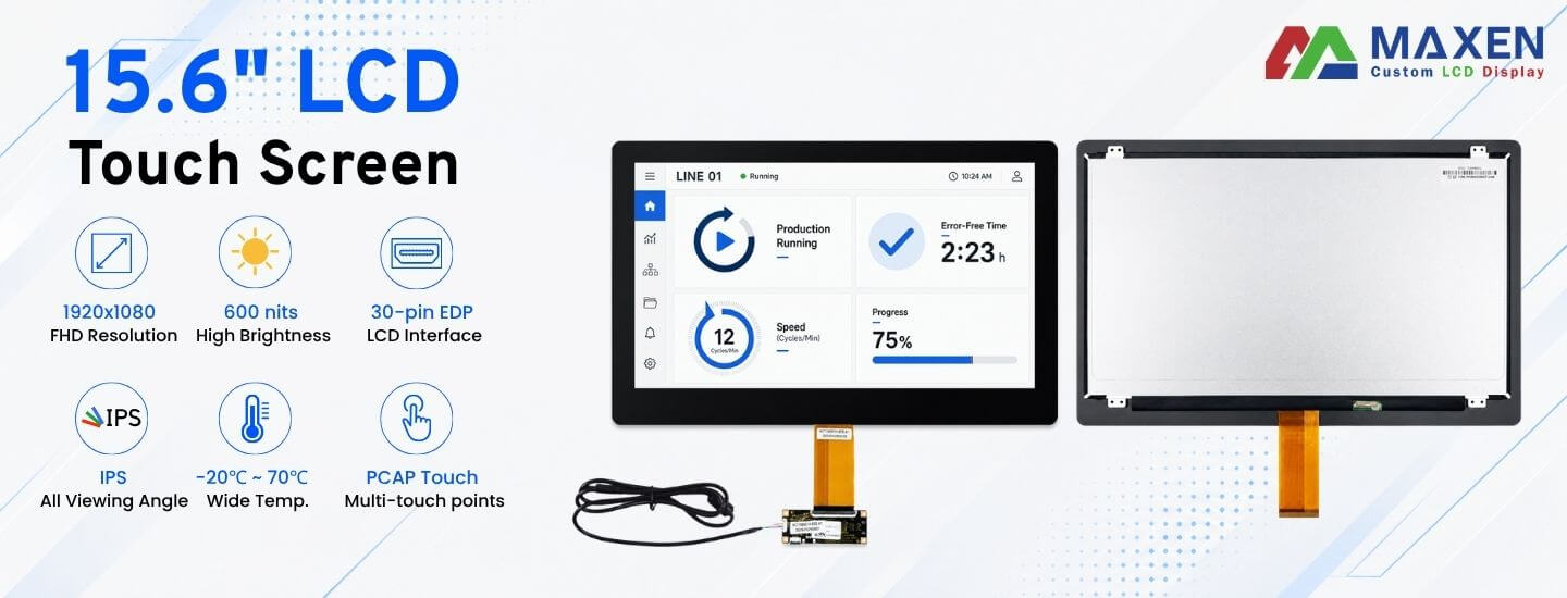 15.6 inch lcd screen touch screen IPS 1920x1080 FHD display