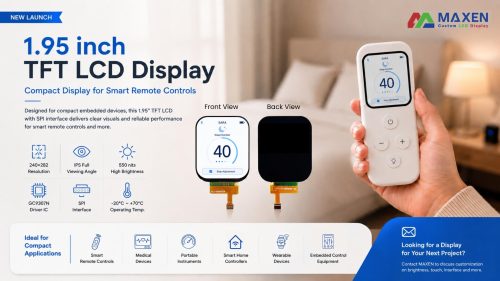 1.95 inch TFT Display for Smart Remote Controls Featured Image