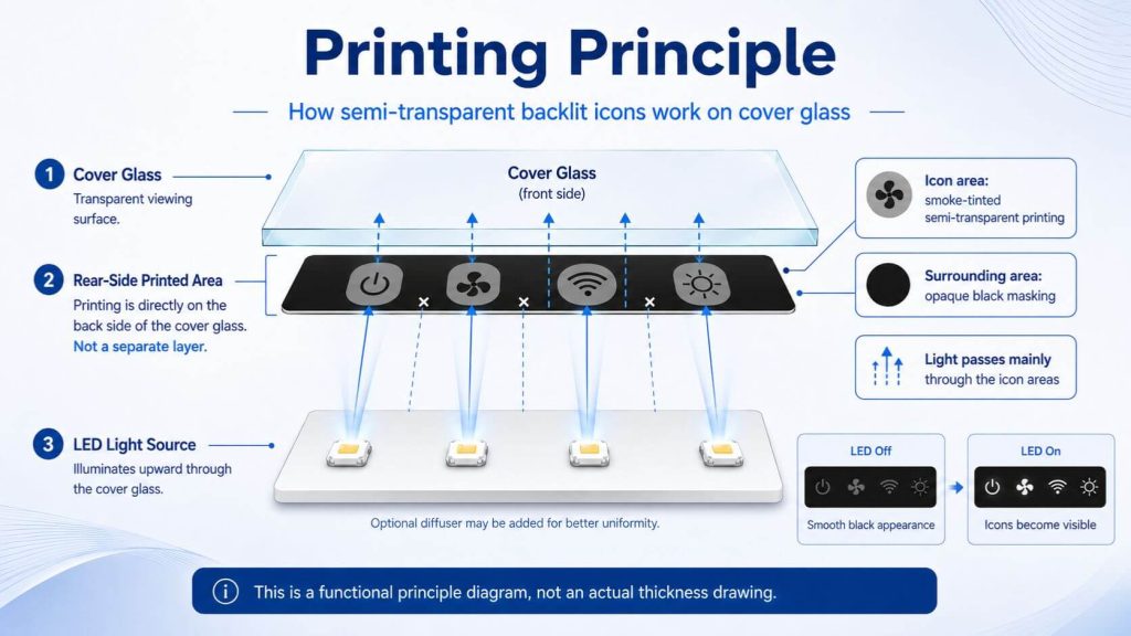 Semi-Transparent Screen Printing