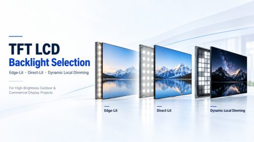 High-Brightness TFT LCD Backlight Selection: Edge-Lit, Direct-Lit and Dynamic Local Dimming Featured Image