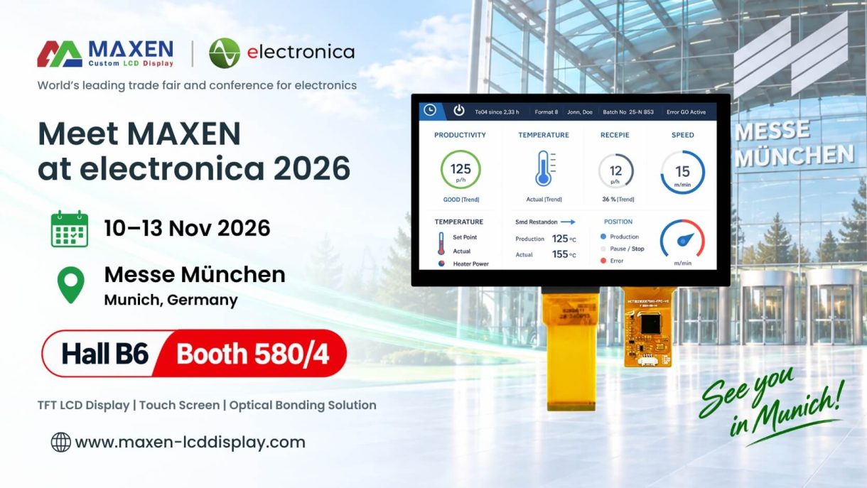 MAXEN to Exhibit at electronica 2026 in Munich, Germany | Nov 10–13 Featured Image